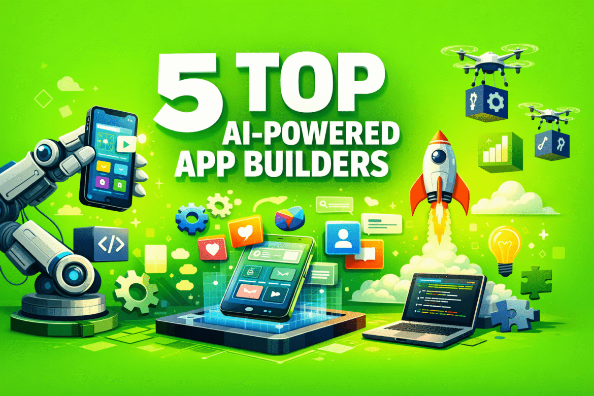 5 Top AI-Powered App Builders


