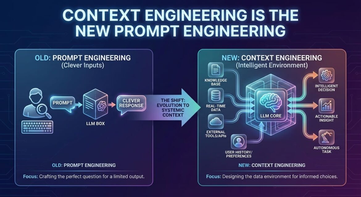 Context engineering is the new prompt engineering

