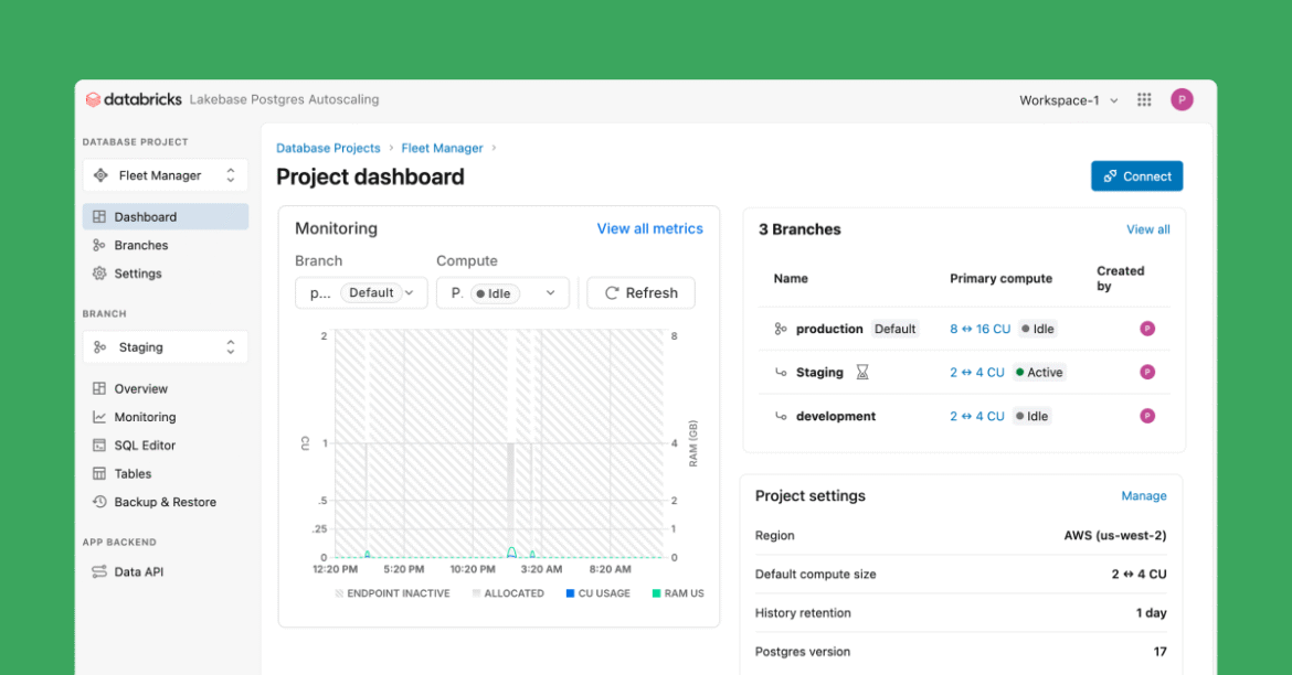 Lakebase Holiday Update | Databricks Blog


