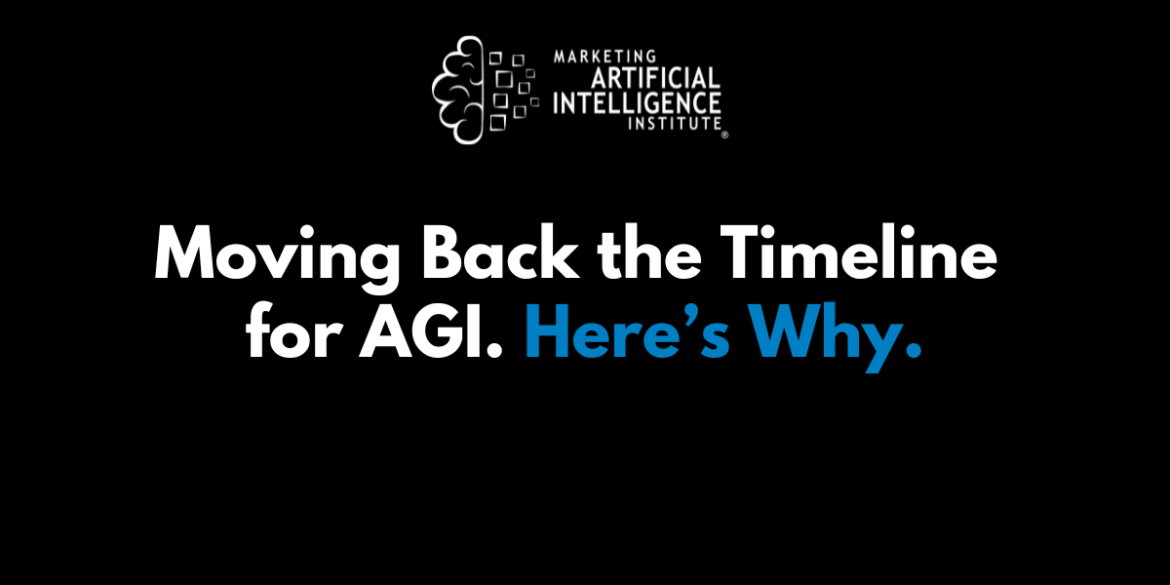 Rolling back the timeline for AGI. here's why.

