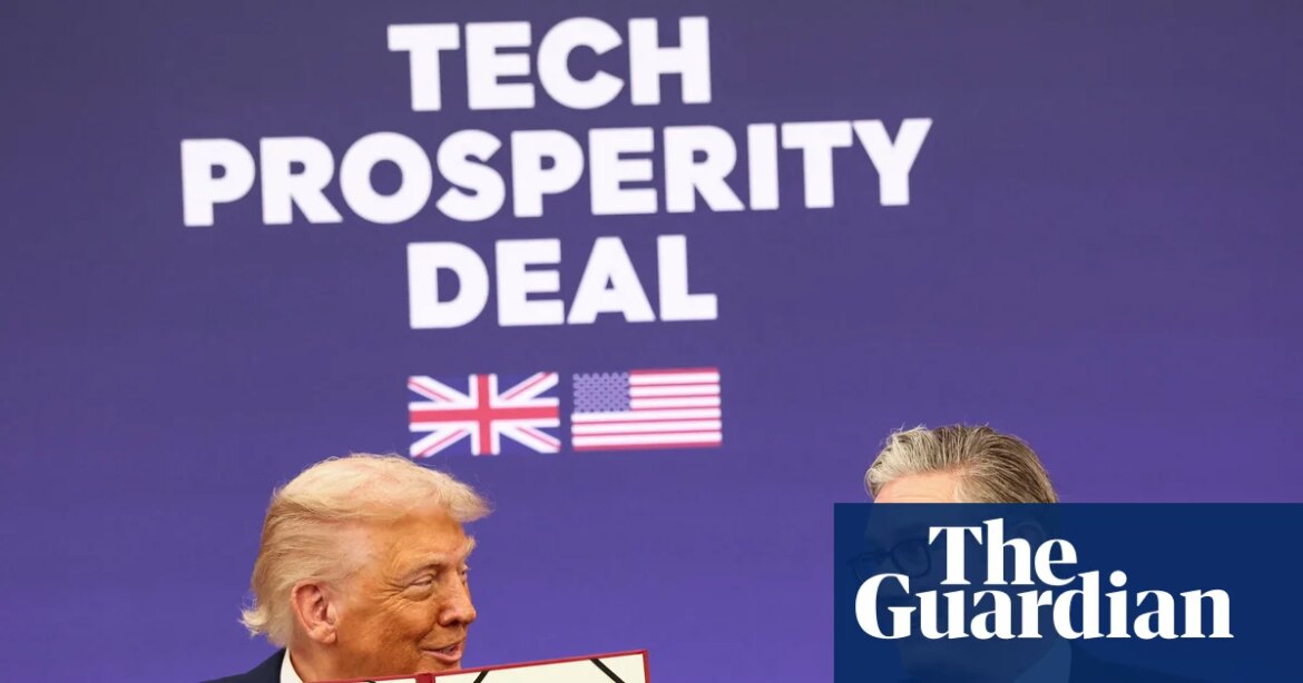 US puts £31bn tech 'prosperity deal' with UK on hold. business policy

