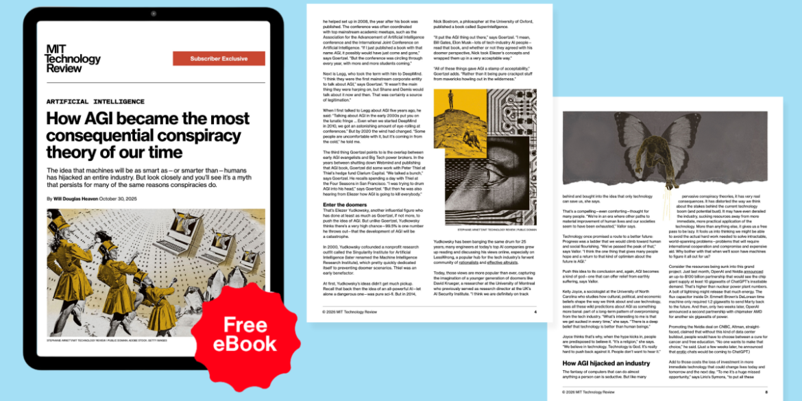 Exclusive eBook: How AGI Became a Conspiracy Theory

