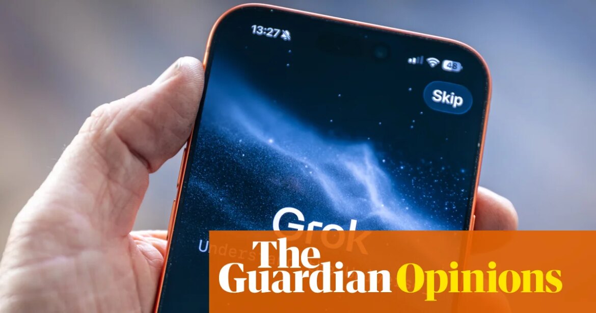 Grok is taking off the clothes of women and children. Don't expect action from America. Moira Donegan

