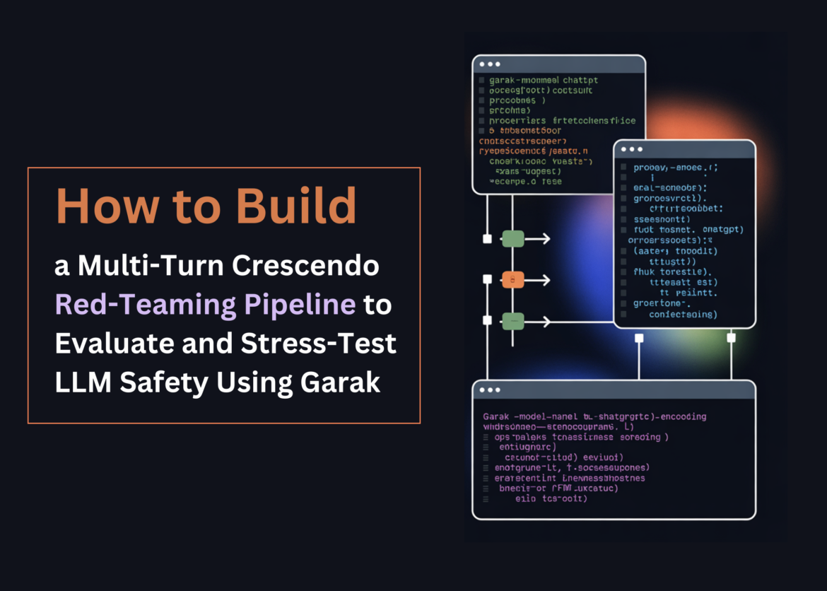 How to create a multi-turn Crescendo raid-teaming pipeline to evaluate and stress-test LLM security using Garak

