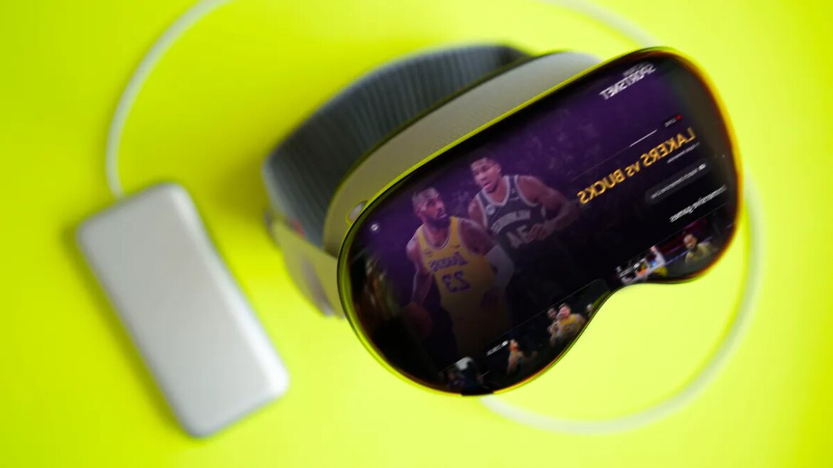 I watched a live NBA game for 3 hours on Apple Vision Pro - it disappointed me in the best way

