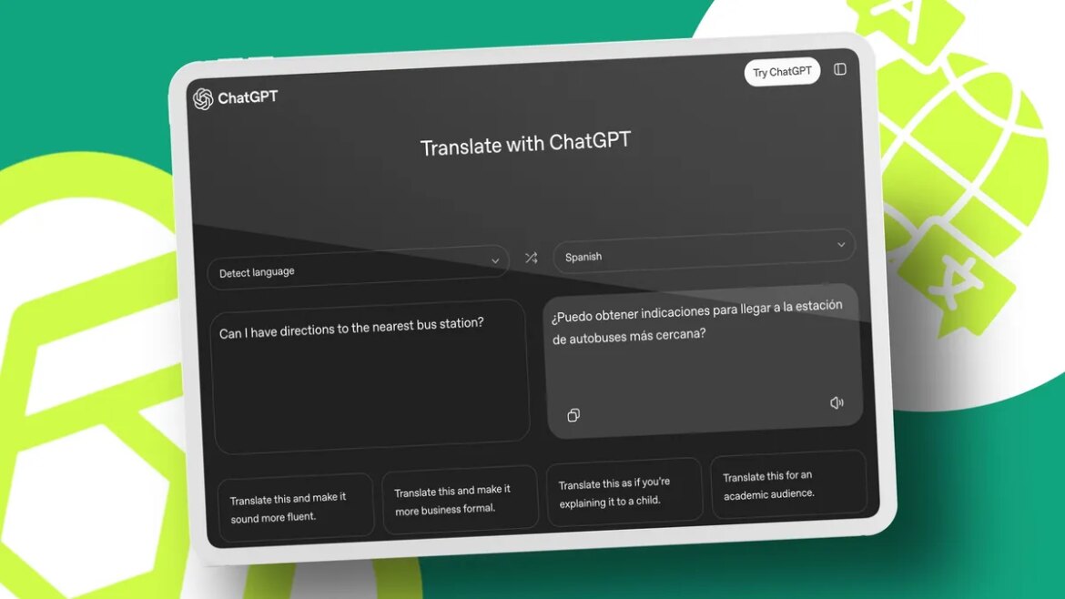OpenAI's Google Translate killer is here: How to use the new ChatGPT Translate

