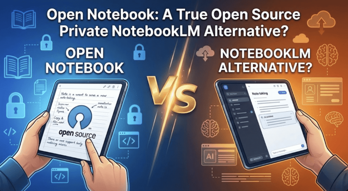 OpenNotebook: A true open source private NotebookLM alternative?

