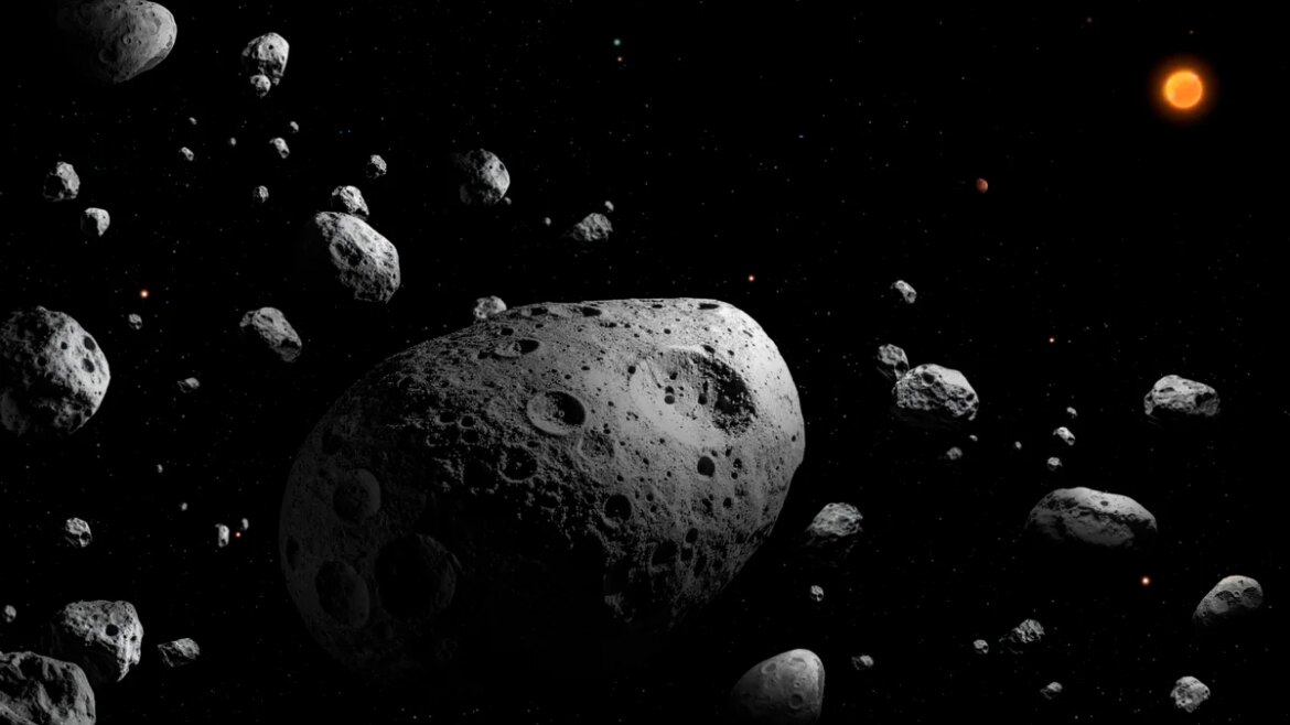 This newly discovered asteroid, nearly half a mile wide, set a new space record


