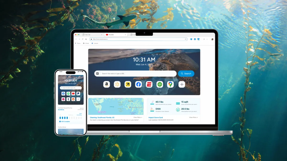 Wave Browser helps clear your to-do list and eliminate toxic marine waste

