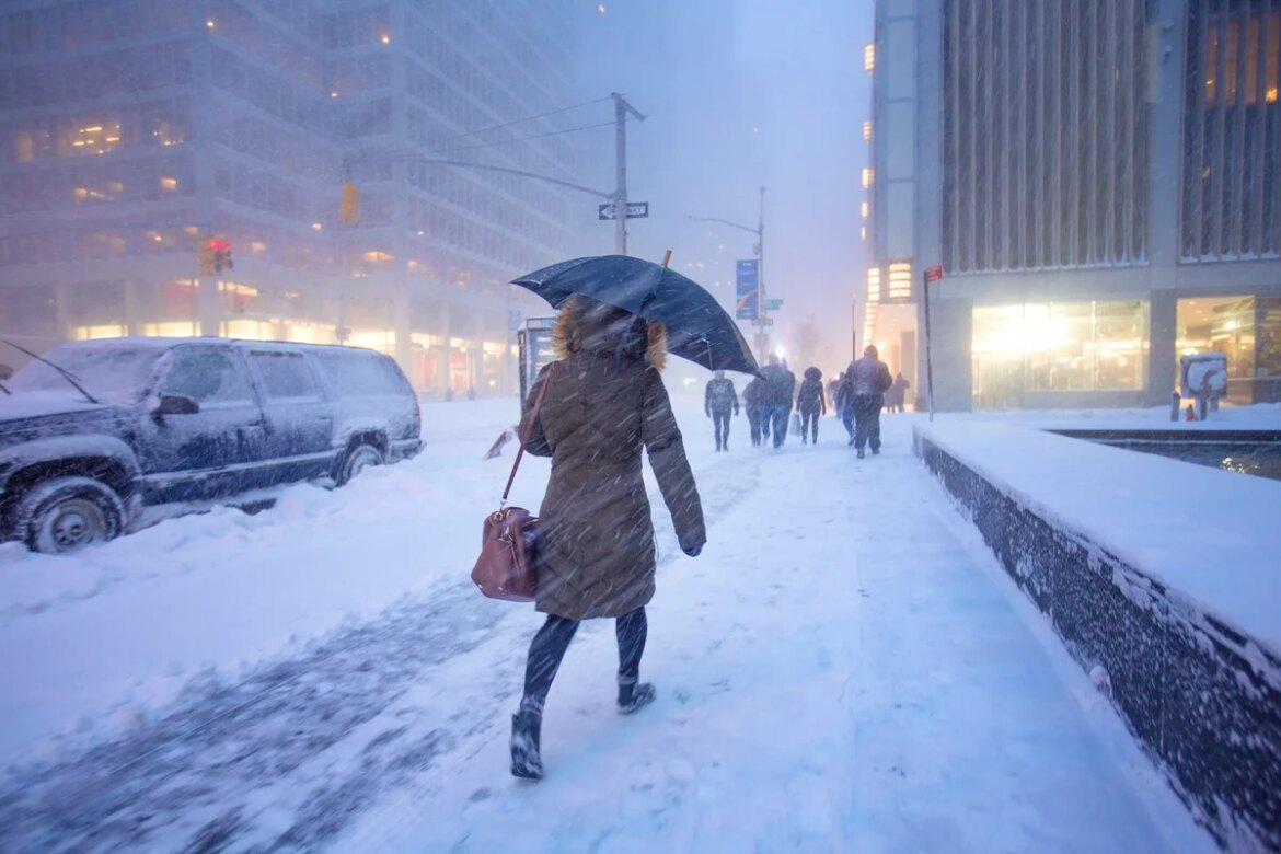 Why are winter storms predicted everywhere?

