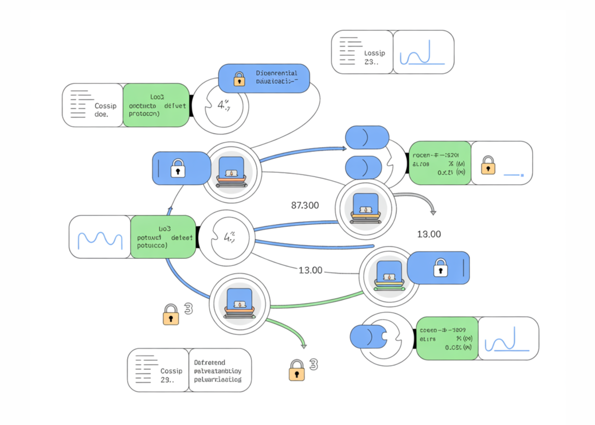 A coding and experimental analysis of decentralized federated learning with gossip protocols and differential privacy.


