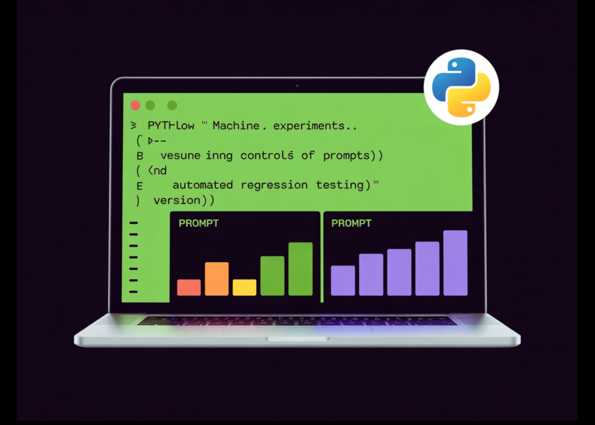 A coding implementation to set up rigorous accelerated versioning and regression testing workflows for large language models using MLflow

