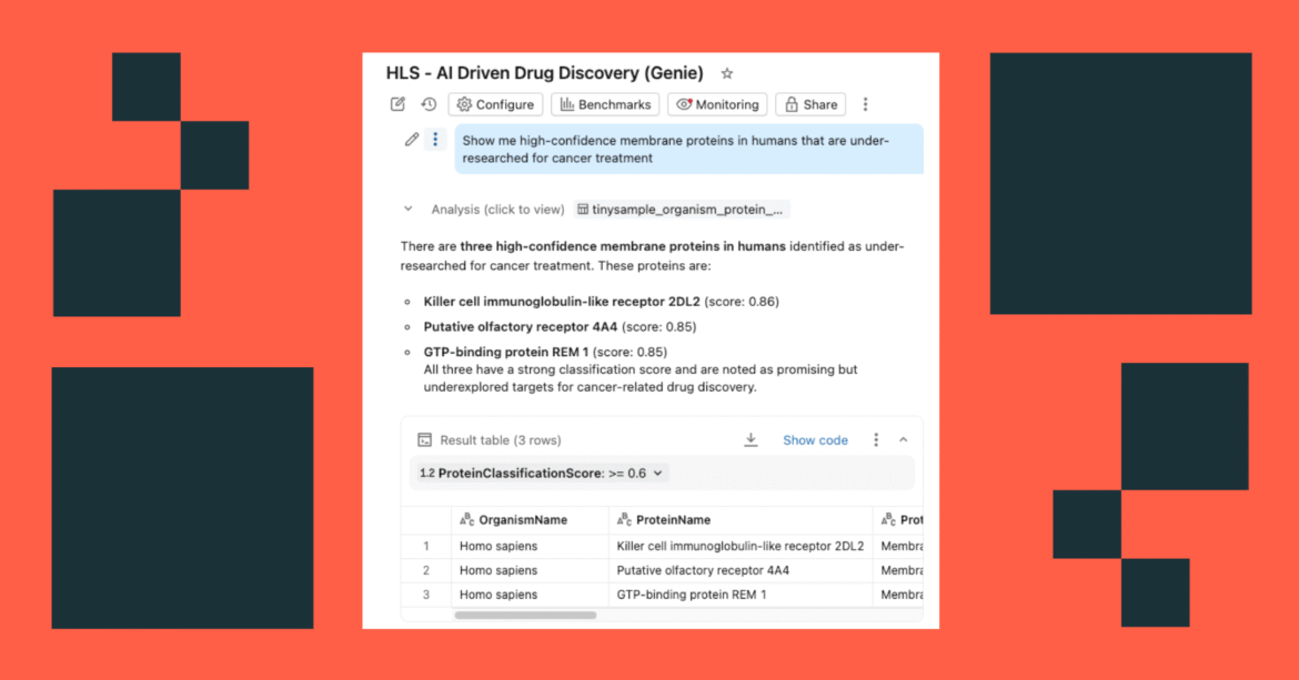 Accelerated Drug Discovery: From FASTA Files to GenAI Insights on Databricks

