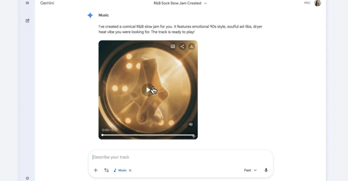 Google's AI music maker is coming to the Gemini app

