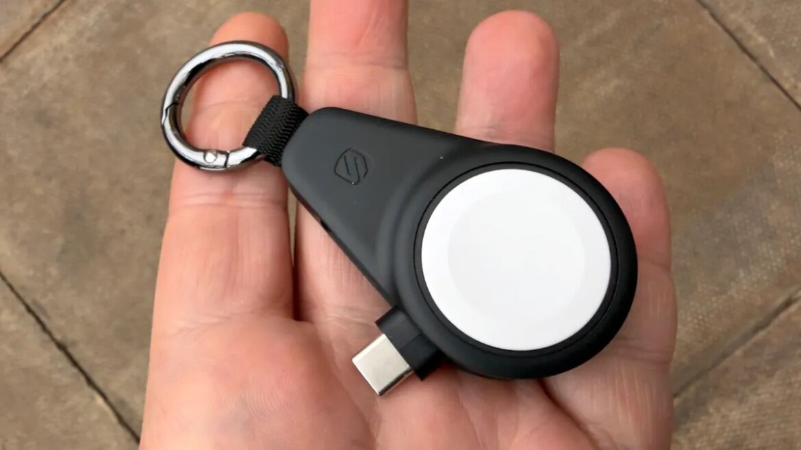 I Stopped Using My Apple's Watch Dock After Trying This Scosche Keychain Charger

