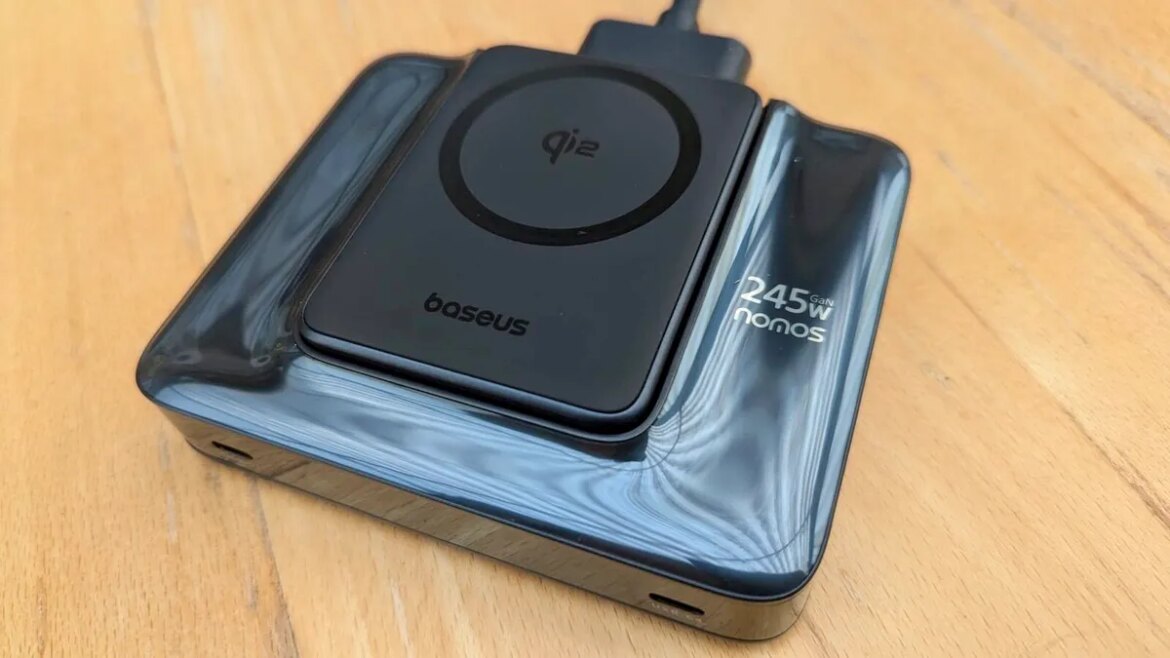 I thought this 245W charging station was overkill, but now it's an office essential for me

