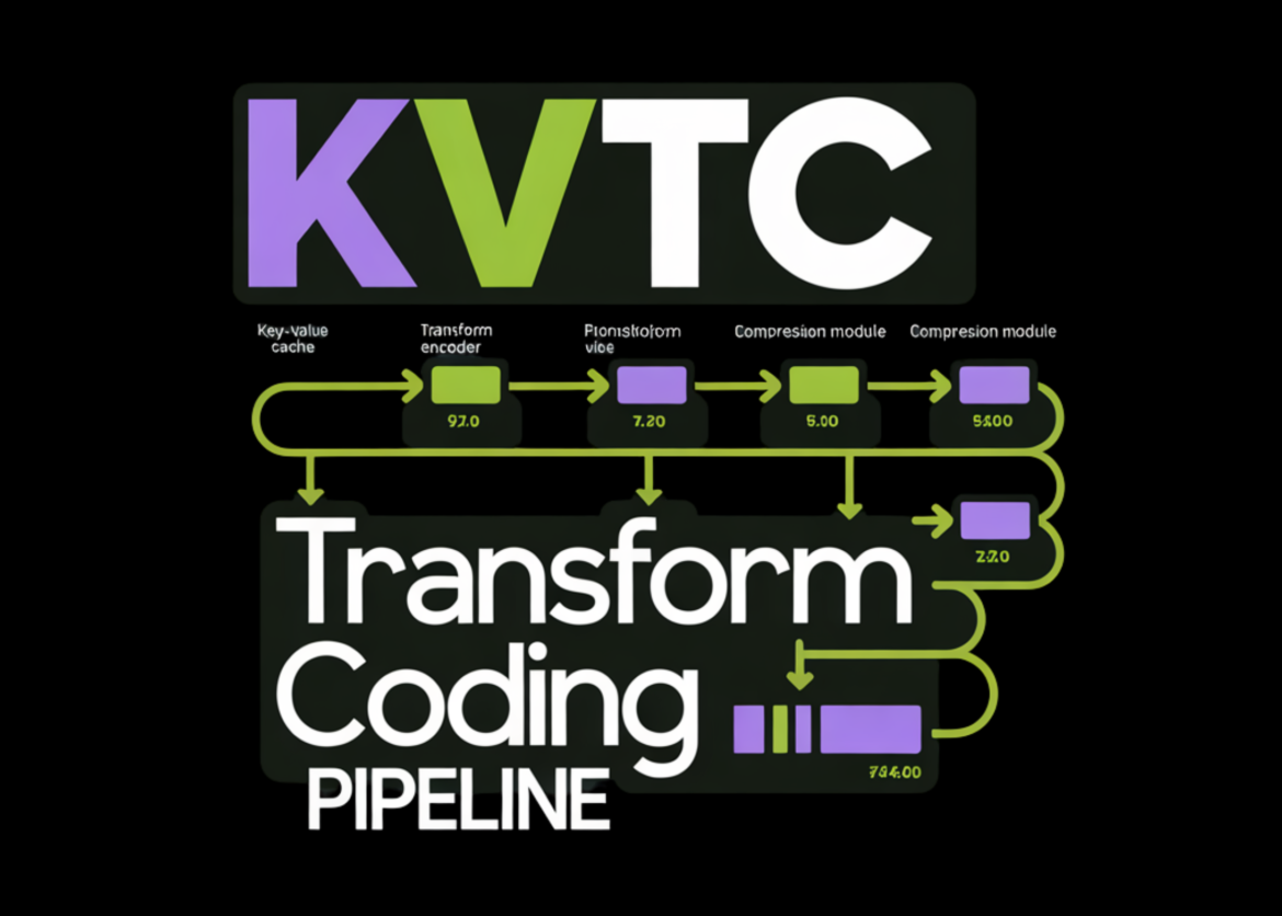 NVIDIA researchers introduce KVTC transform coding pipeline to compress key-value cache up to 20x for efficient LLM serving

