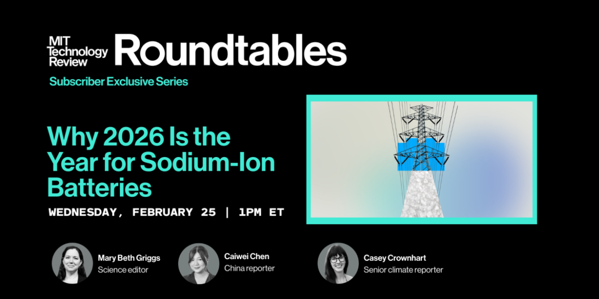 Roundtable: Why is 2026 the Year of Sodium-Ion Batteries?

