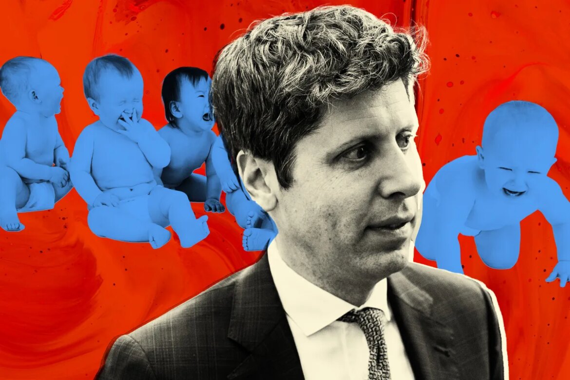 Sam Altman is angry that it takes longer to train a human than an AI, plus they eat all the wasted food

