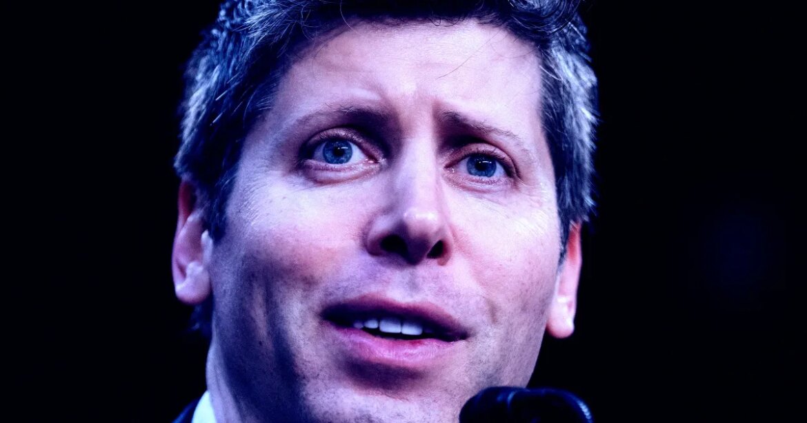 Sam Altman is moving fast

