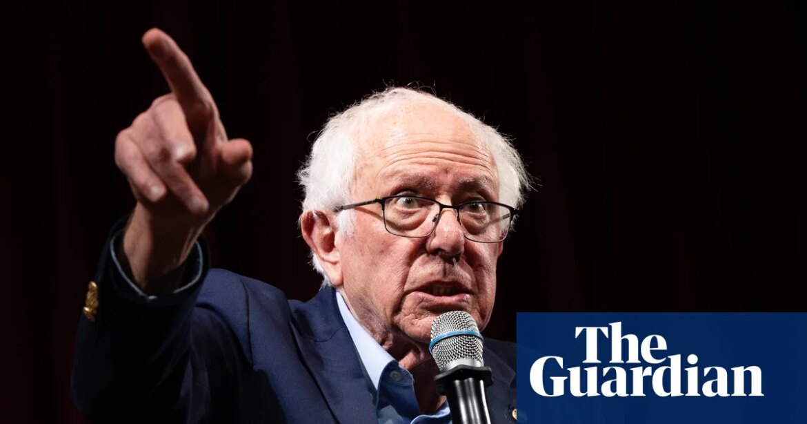'Slow this thing down': Sanders warns US has no clue about speed and scale of coming AI revolution US News

