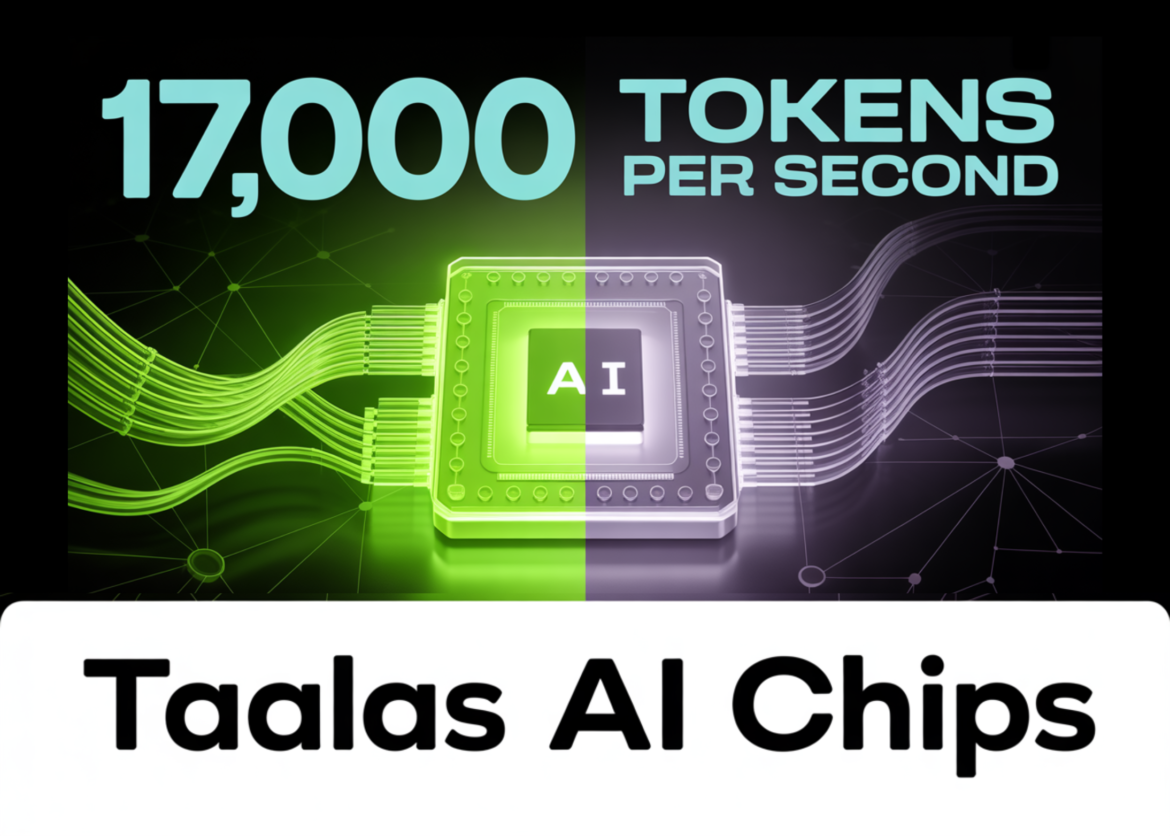 Talas is replacing programmable GPUs with hardwired AI chips to achieve 17,000 tokens per second for ubiquitous inference.


