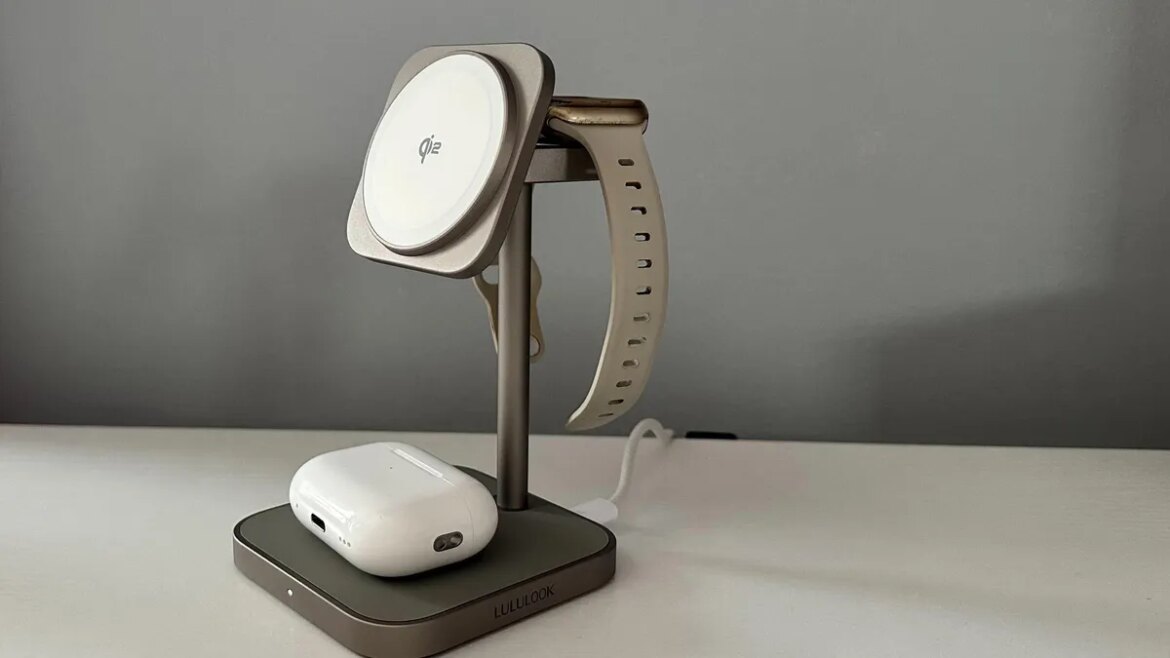 This 3-in-1 multi-charger eliminates desktop cord clutter — and looks great while doing it

