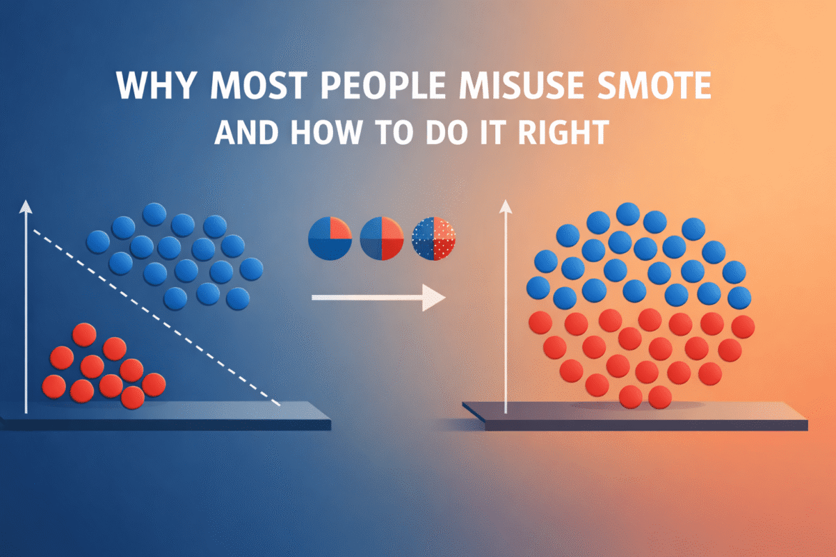 Why most people abuse SMOTE, and how to do it right

