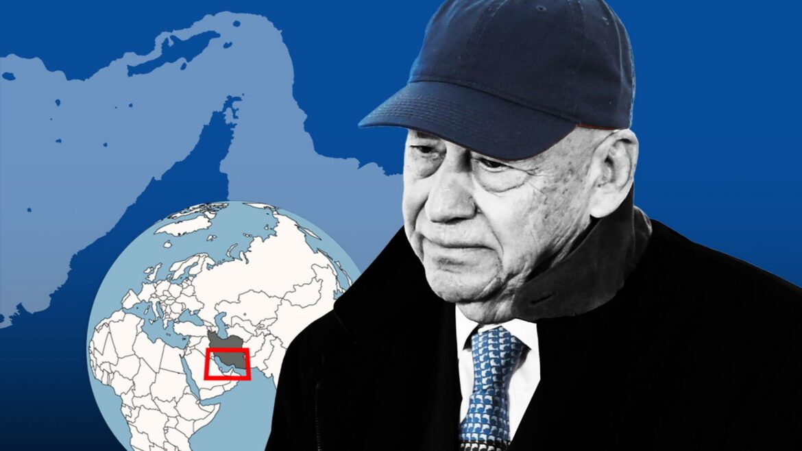 Billionaire 'pirate' crossing the Strait of Hormuz

