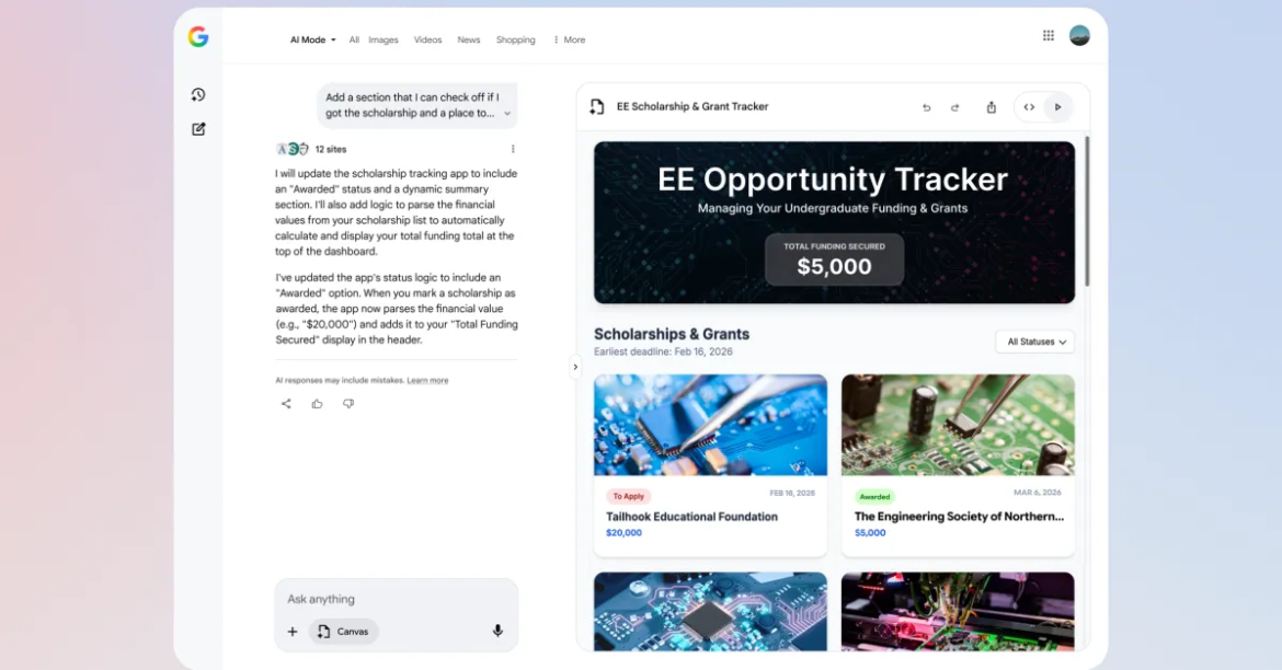 Google's AI-powered Workspace now available to more users in Search

