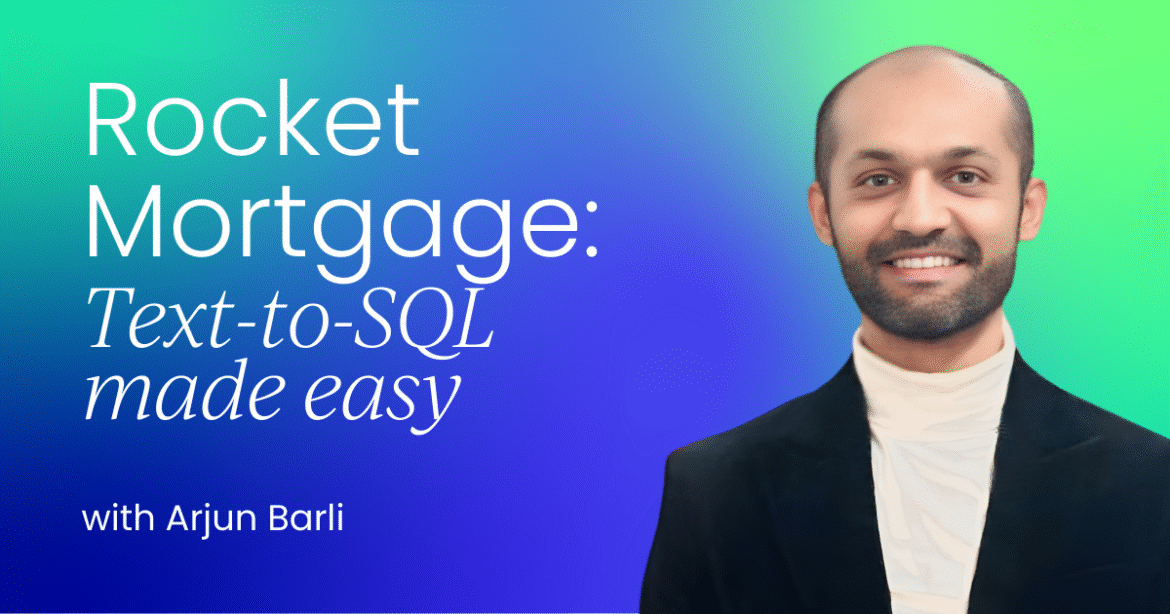 How Rocket Mortgage built a text-to-SQL system with RAG

