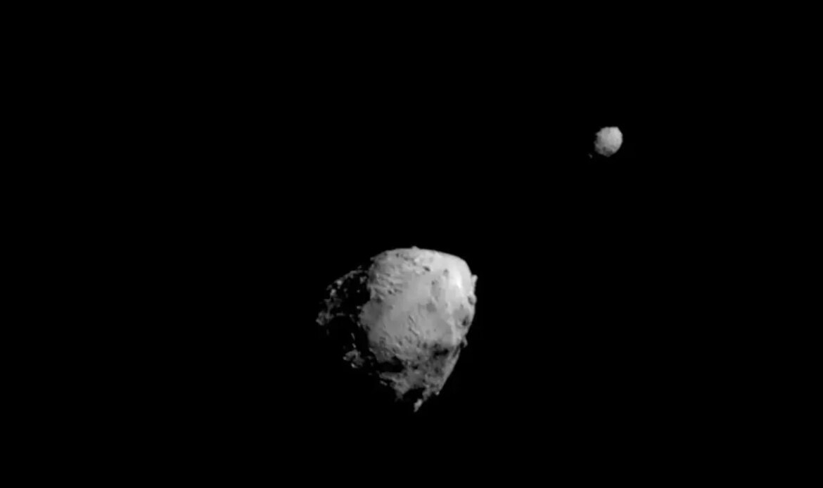 NASA changes an asteroid's orbital path around the Sun, a first for mankind

