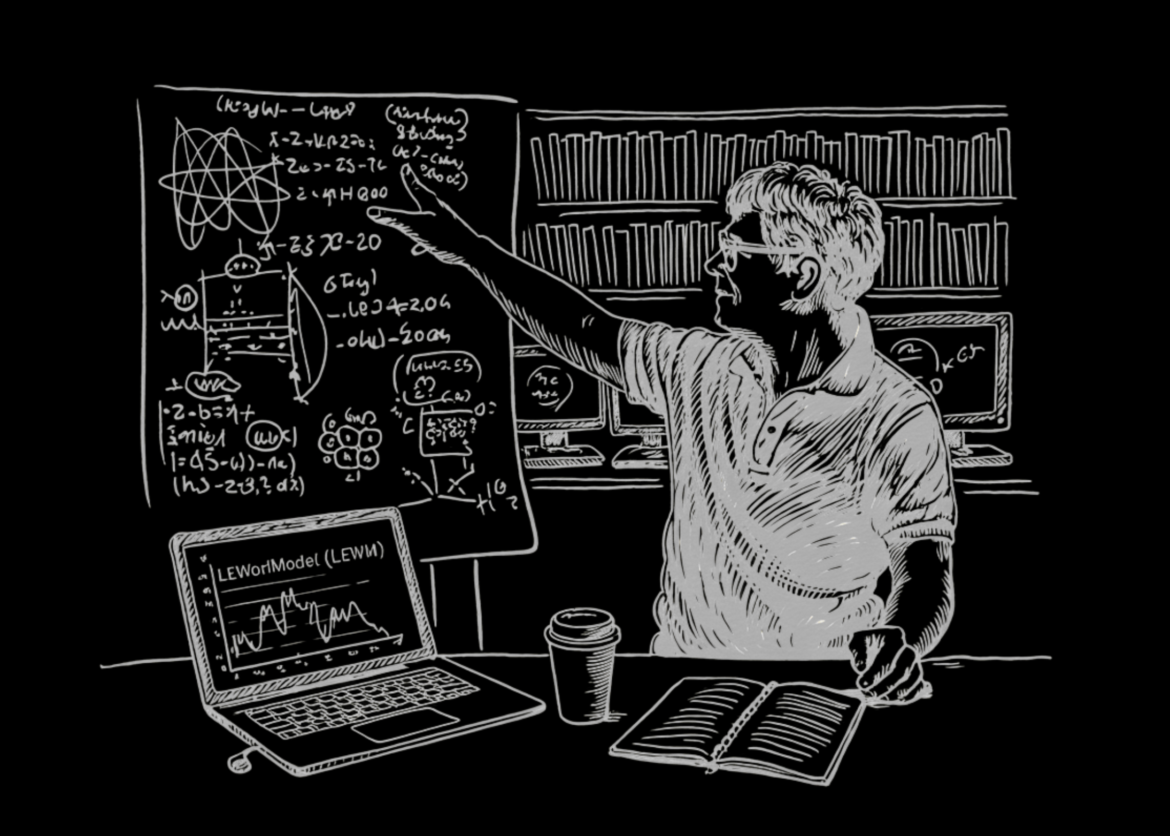 Yann LeCun's new LeWorldModel (LEWM) research targets the JEPA fallacy in pixel-based predictive world modeling.

