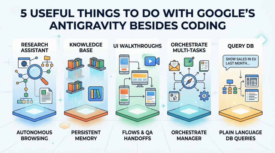 5 useful things you can do with Google's AntiGravity besides coding

