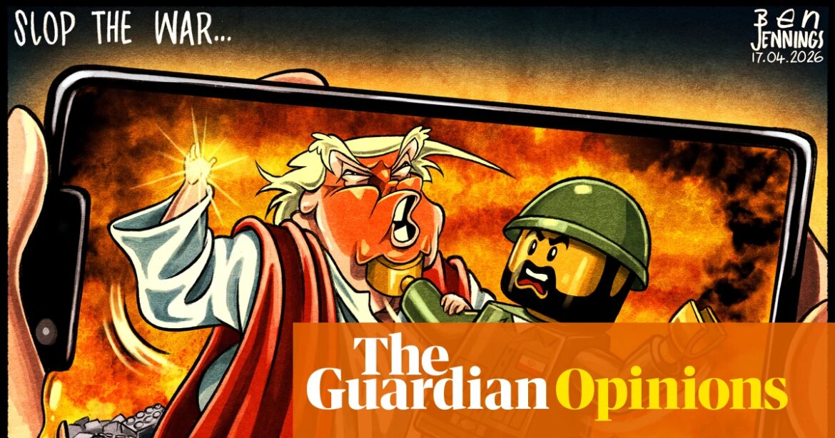 Ben Jennings on the US-Iran War and the AI ​​Slope - Cartoon

