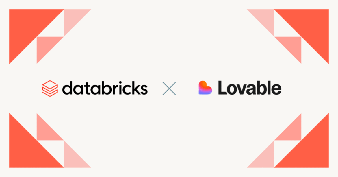 Lovable + Databricks: Build data-driven apps at the speed of thought

