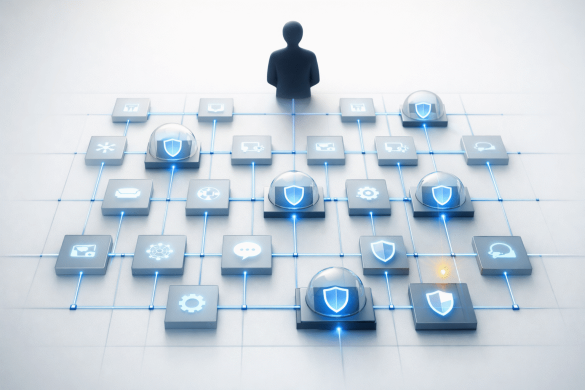 Grid of AI agents brought under one monitored AI agent security control layer