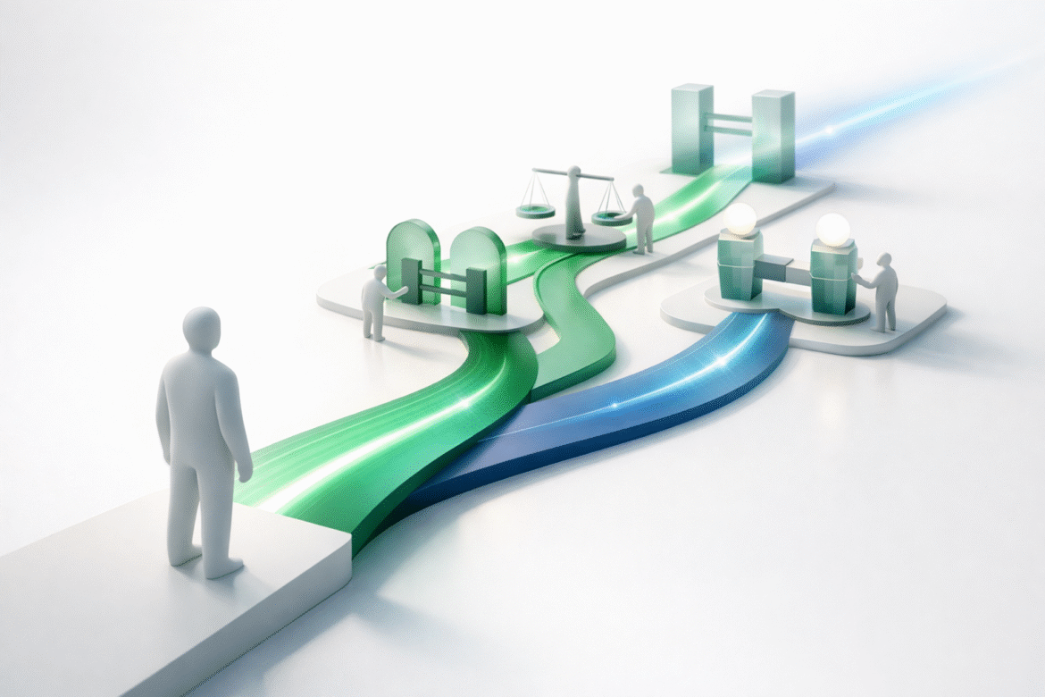 Women in AI governance guiding responsible AI oversight and decision flows
